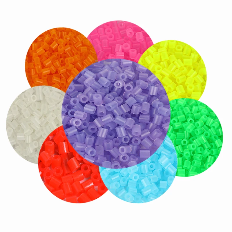 

5mm 1000pcs Fuse Bead Glow in Dark Hama Beads For Kids Iron Beads High Quality Diy Pixel Puzzle Children Toys
