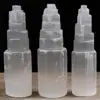 10-20cm Natural quartz crystal selenite tower lamp reiki healing home decor mineral specimen collection 3
