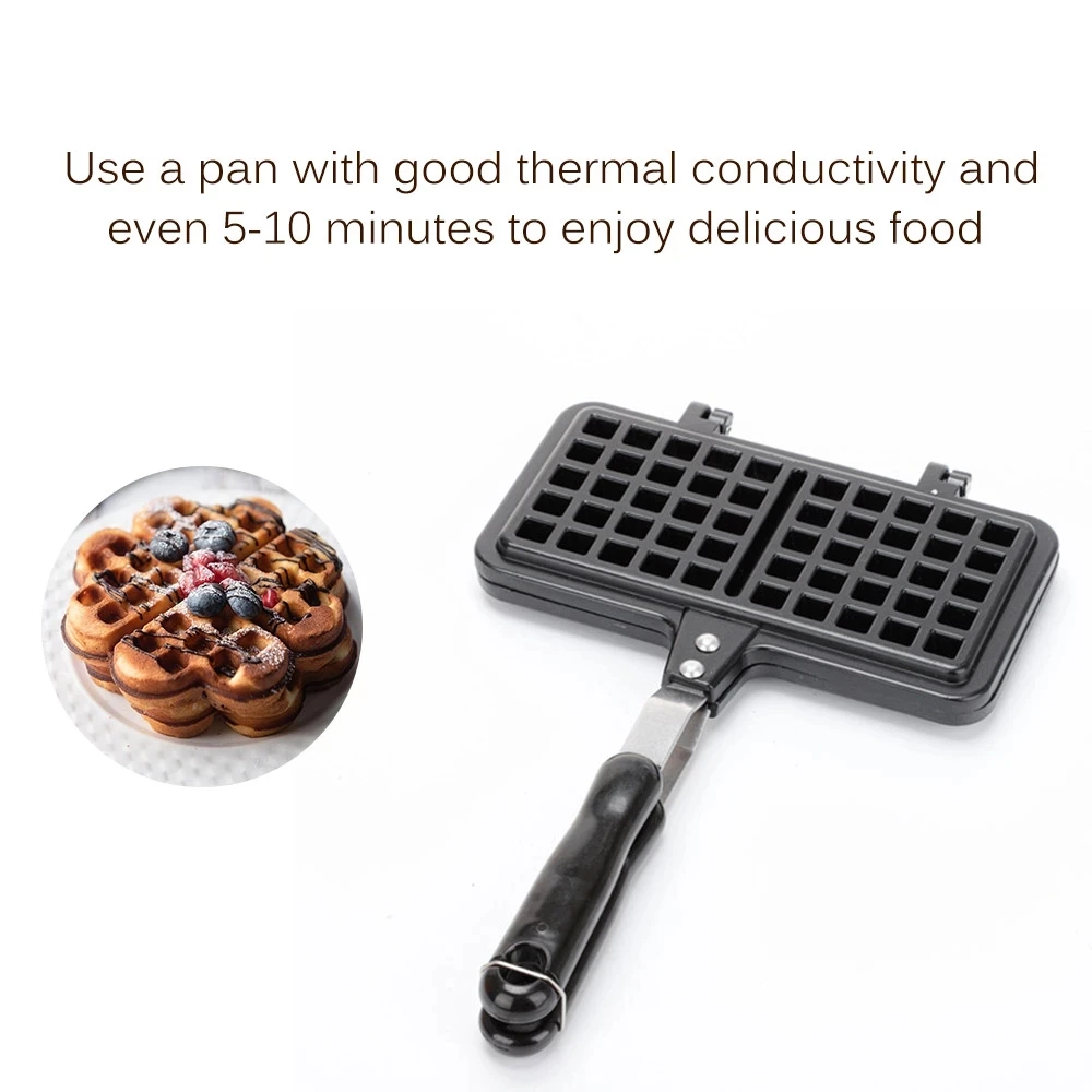 Cooking Waffle Maker Cake Mold Baking Tray Household Baking Accessories Kitchen Gas Pancake Wafel