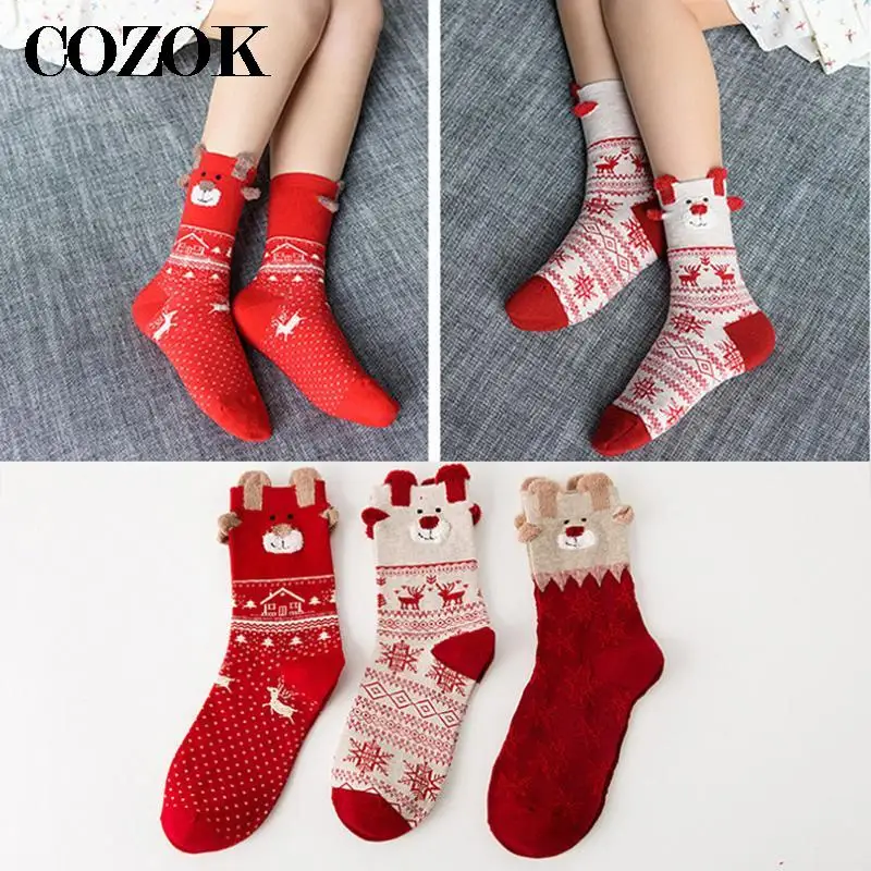 Bayway-calcetines con efecto médico para mujer, medias sin goma, regalo, 3  pares - AliExpress