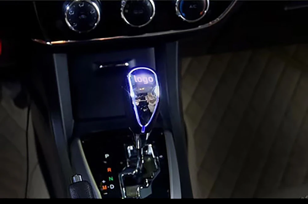 Universal Car Gear Shift knob with LED Light 110mm Touch Activated