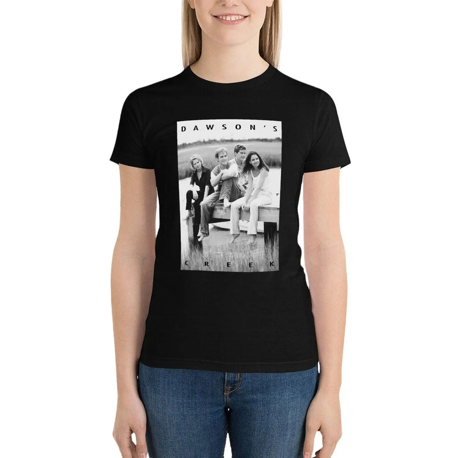 

Dawsons Creek Retro T-Shirt Blouse shirts graphic tees summer clothes graphics cute t-shirts for Women