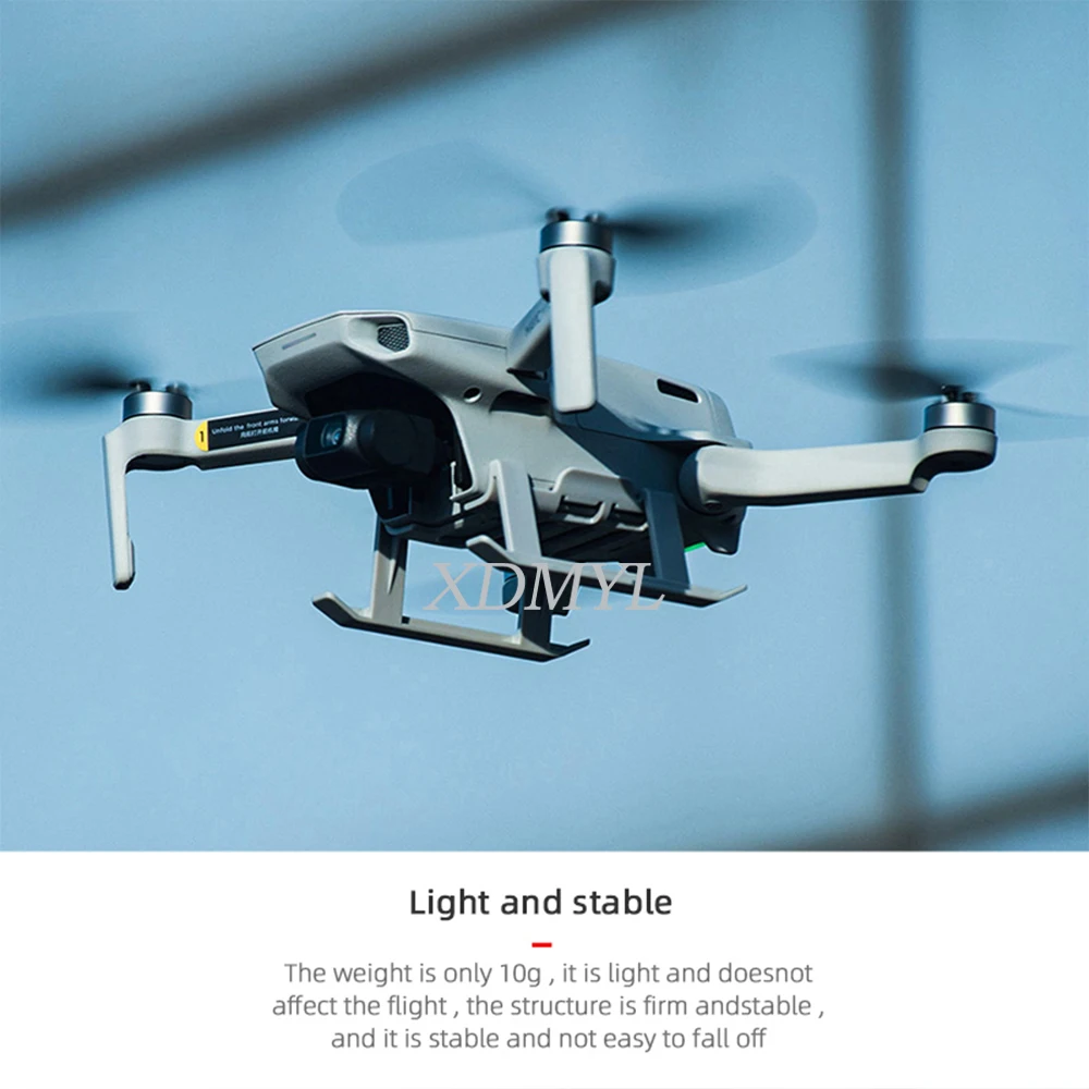 Carrello di atterraggio per Mavic Mini 2/SE Mini 4K Altezza protezione gamba estesa Estensioni piedi a sgancio rapido per accessorio drone DJI  44