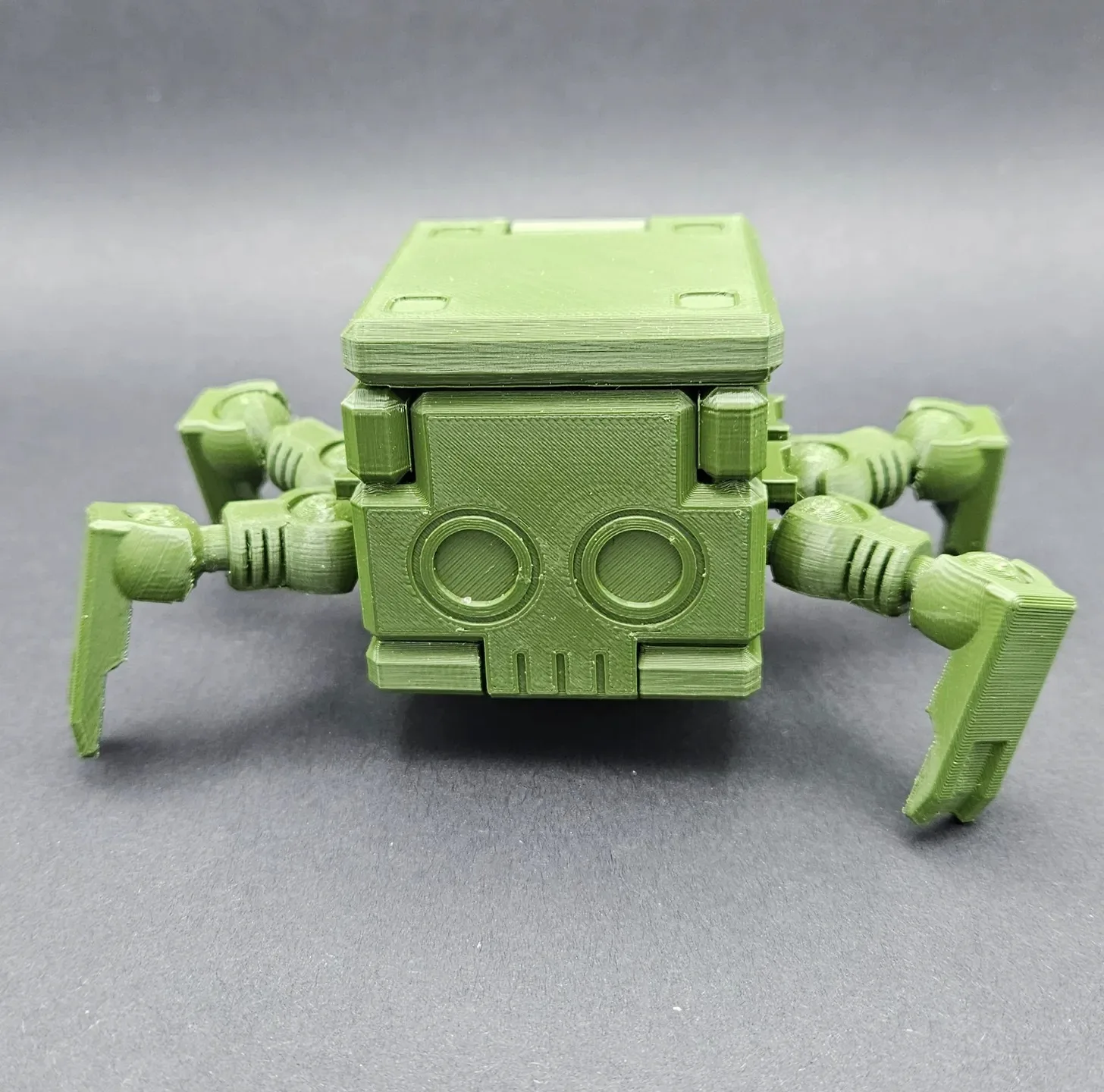 Giunto robot quadrupede mobile e staccabile design desktop decorazione giocattolo creativo modello regalo creativo fatto a mano (non assemblato) - immagine 4