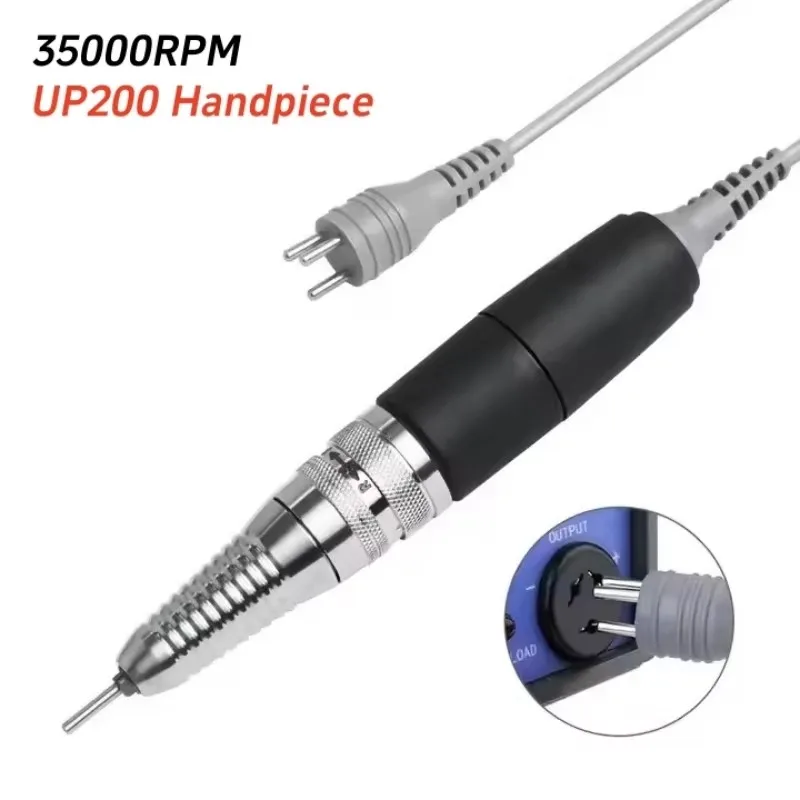 전기 네일 드릴 핸드피스 35000RPM 3핀 네일 아트 머신 UP200 코어 매니큐어 펜 페디큐어 도구