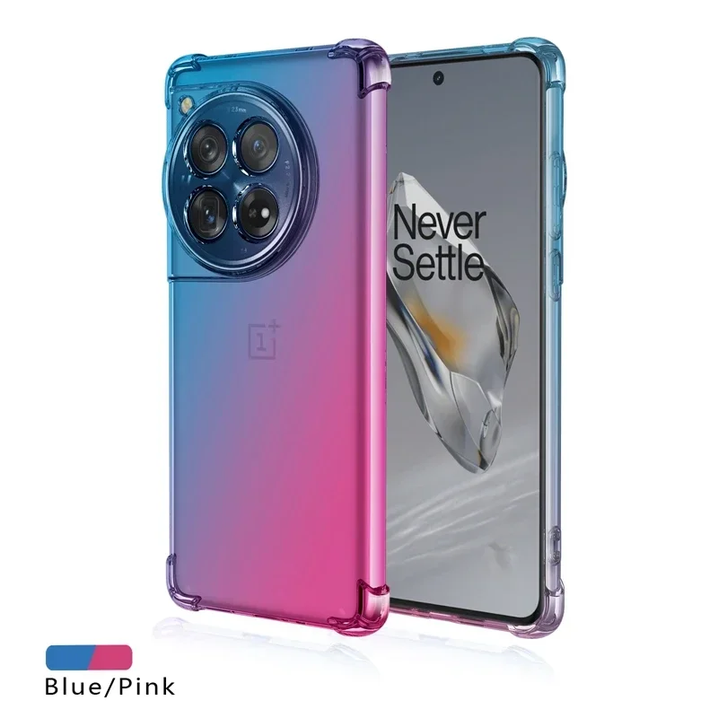 Gradient Shockproof Protective TPU Phone Case Cover