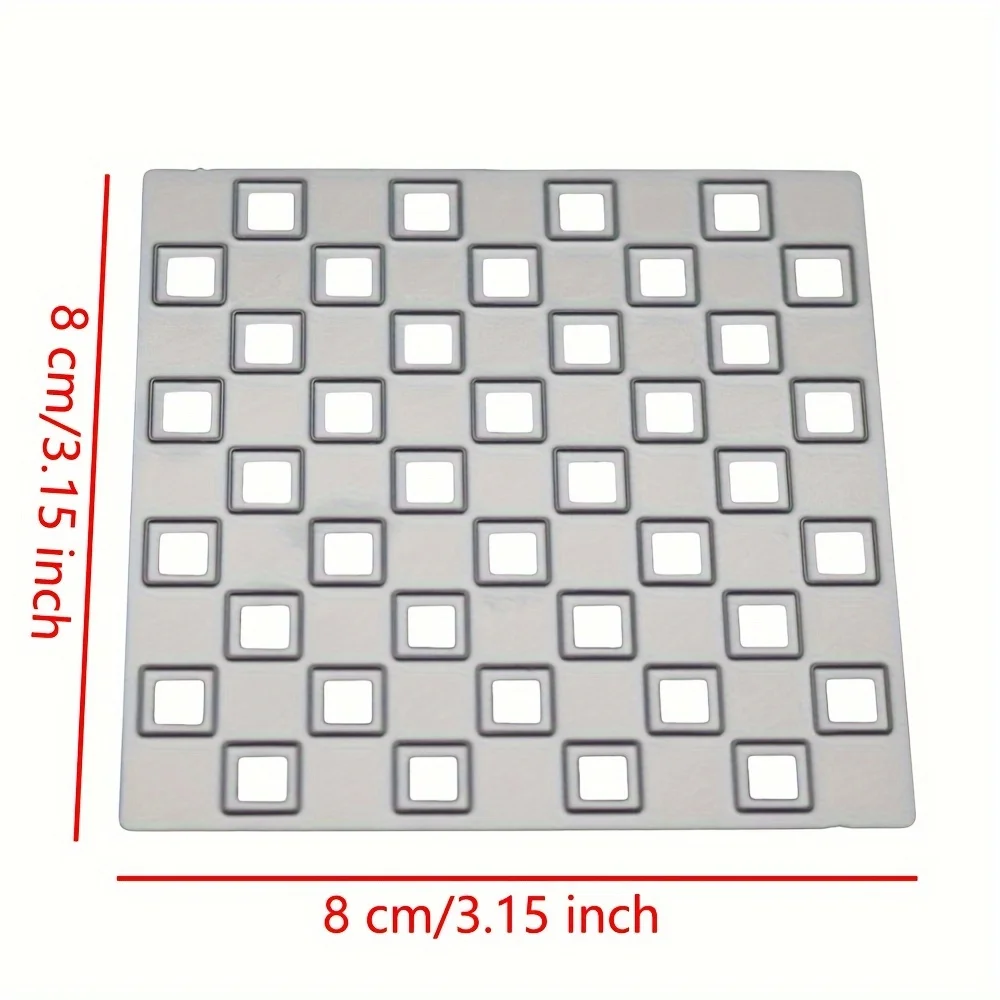 Quadratischer Hintergrund, Gitter-Metall-Stanzforme Produktbild-Vorschau 10