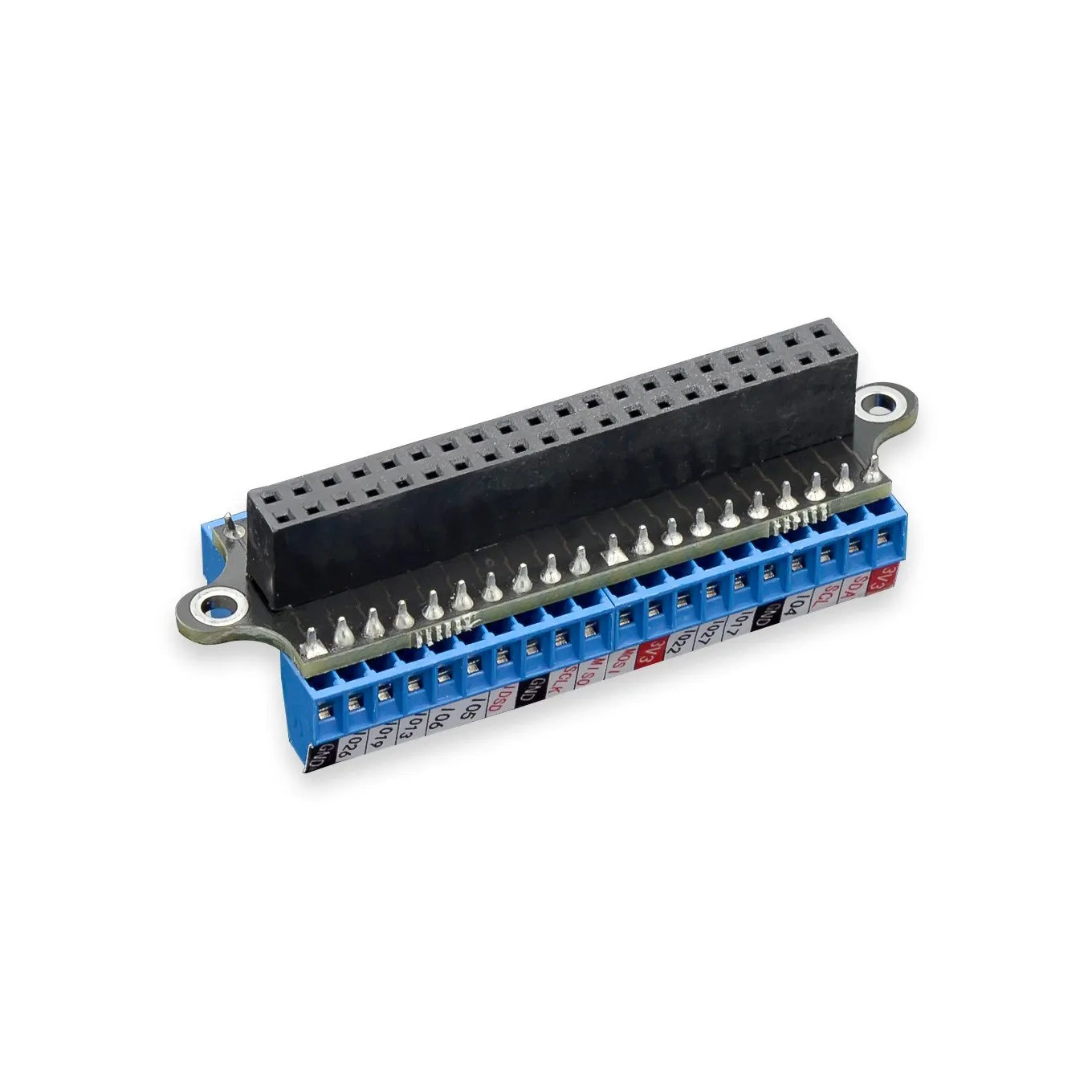 Modulo Interfaccia GPIO Per Raspberry Pi 3B/4B/Zero: Scheda Di Espansione Con Terminali A Vite E LED Indicatori