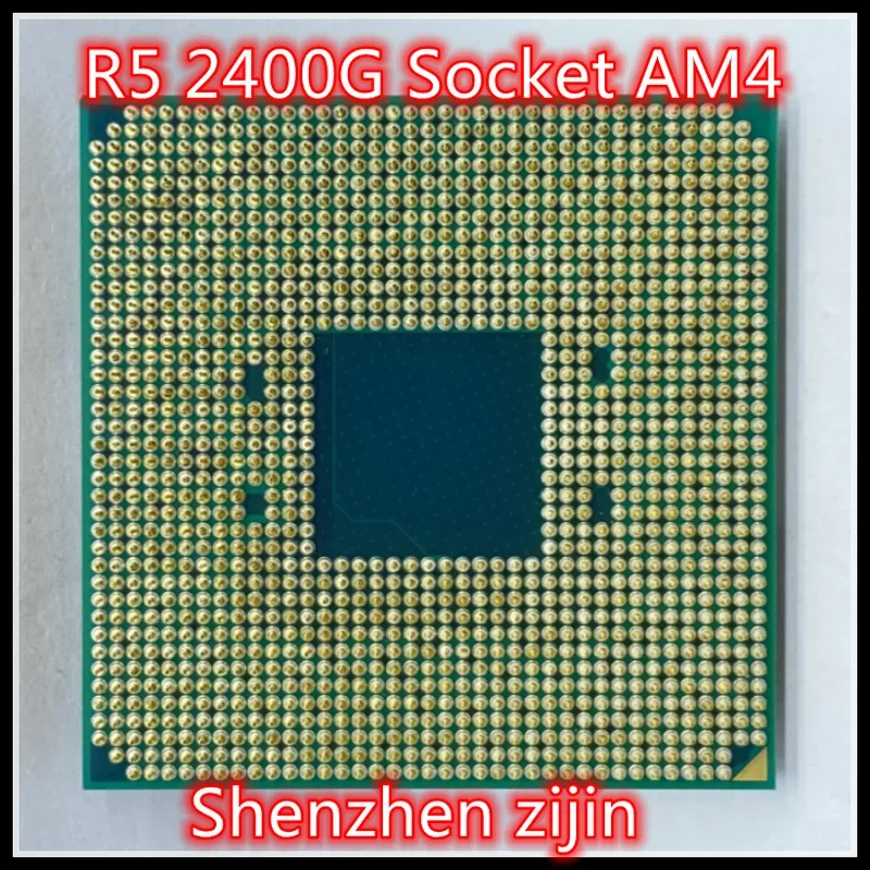 

Четырехъядерный восьмипоточный процессор R5 2400G 3,6 ГГц 65 Вт YD2400C5M4MFB YD240BC5M4MFB разъем AM4