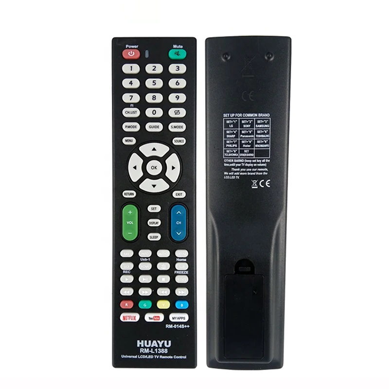 Universal Lcd Led Tv Remote Control For Transtec Orient Nobel Singer