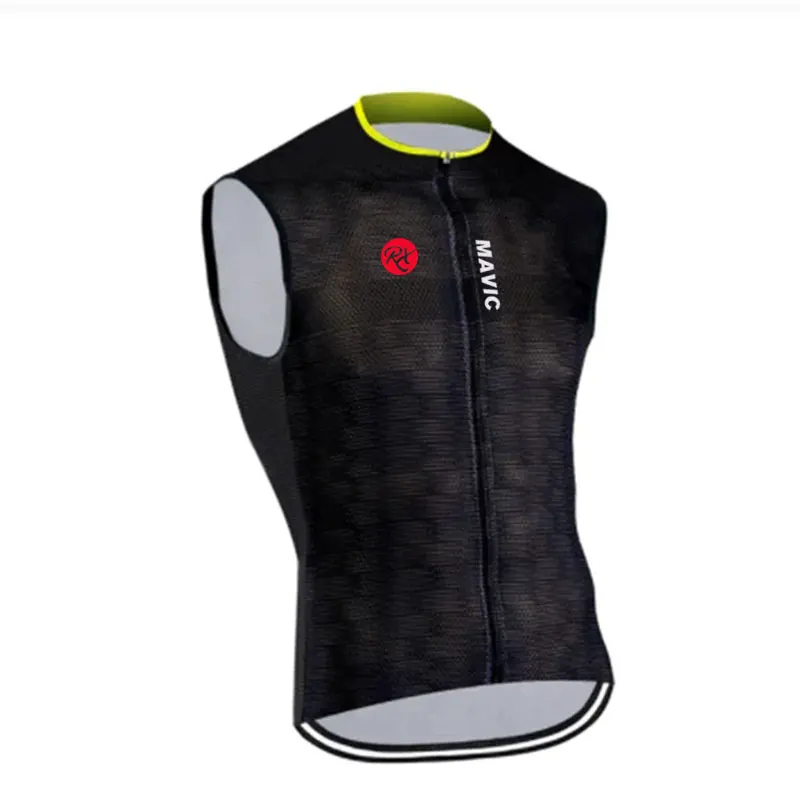 Summer Sleeveless Riding Vest Breathable Quick-drying Windproof Cycling Vest Outdoor Moutain Bike Riding Sports Cycling Jerseys