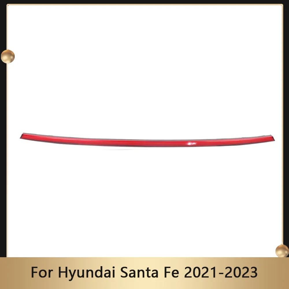 Tail Light Extension LED For Hyundai Santa Fe 2021 2022 2023 Taillight Rear Bumper Light Brake Light Rear Trunk Third Brake Lamp