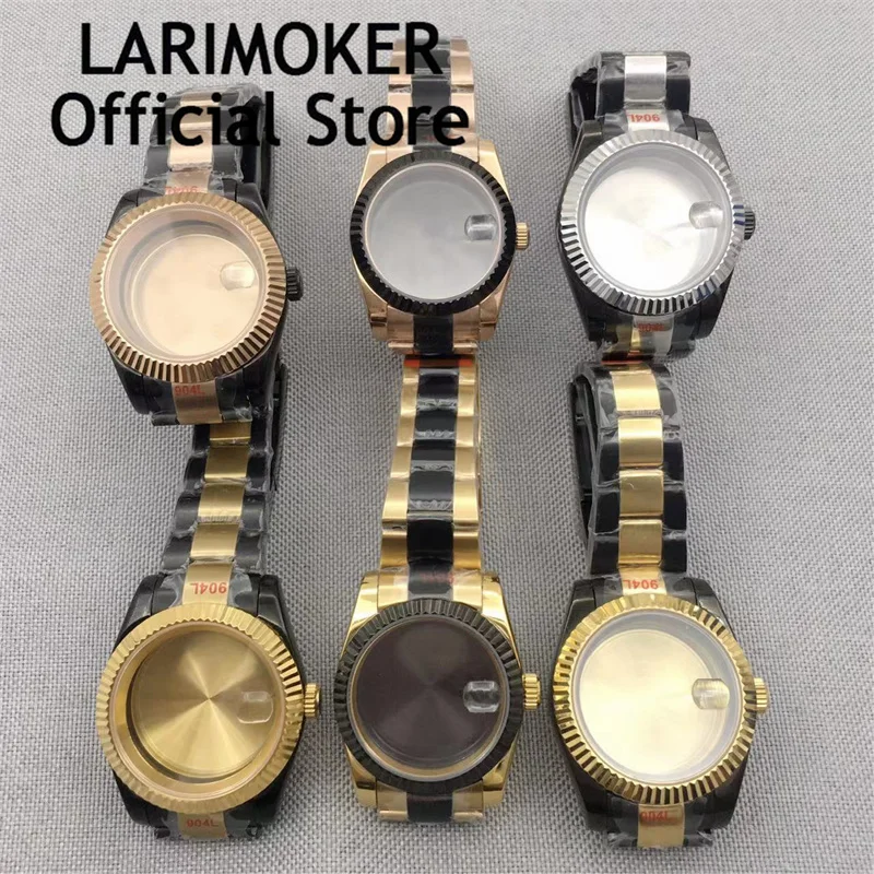 

LARIMOKER 36mm 39mm Watch Case Sapphire Glass Fit NH35 NH36 NH34 ETA2824 2836 Miyota 8215 PT5000 Mingzhu DG2813 3804 Movement