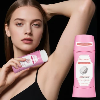 Body Odor Remover,Antiperspirant Deodorant Women Aluminum Free,48h Sweat & Odor Protection,Honey Peach Clean Scent,2.6 oz 1