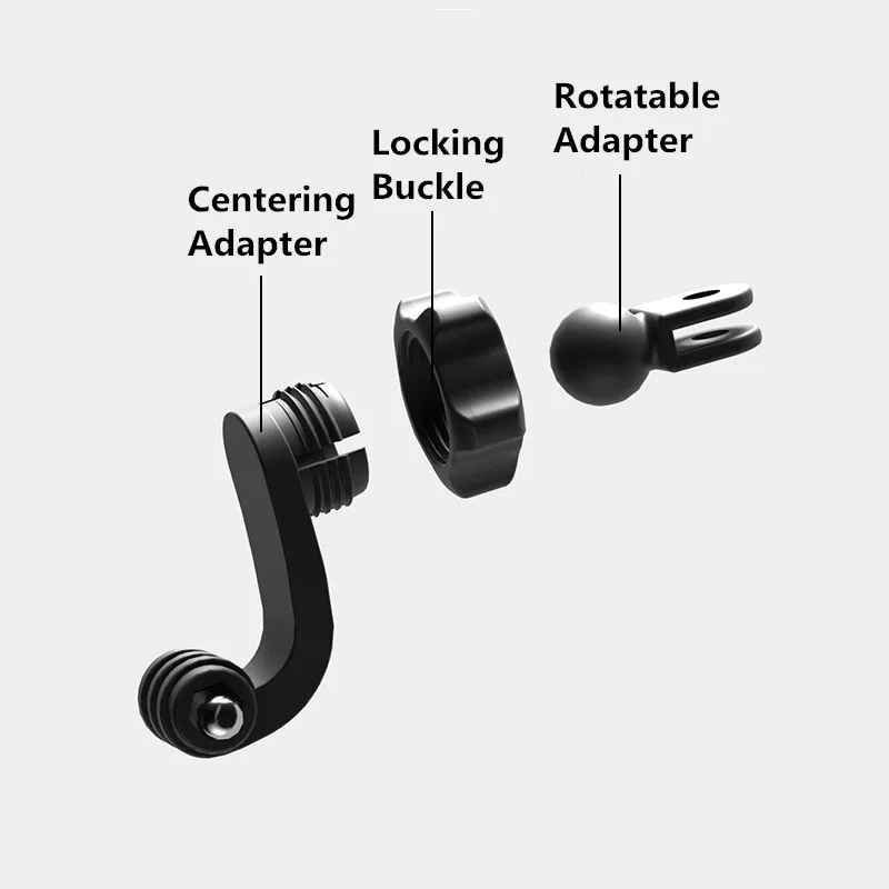 SEASKY Adaptador De Trípode De Montaje De Rosca De 1/4 De Aleación De Aluminio Con Tornillo De Pulgar De Alto Par Sin Herramientas Accesorios Para Gopro Hero 13/12/11/10/9/8/7/6 DJI OSMO Action