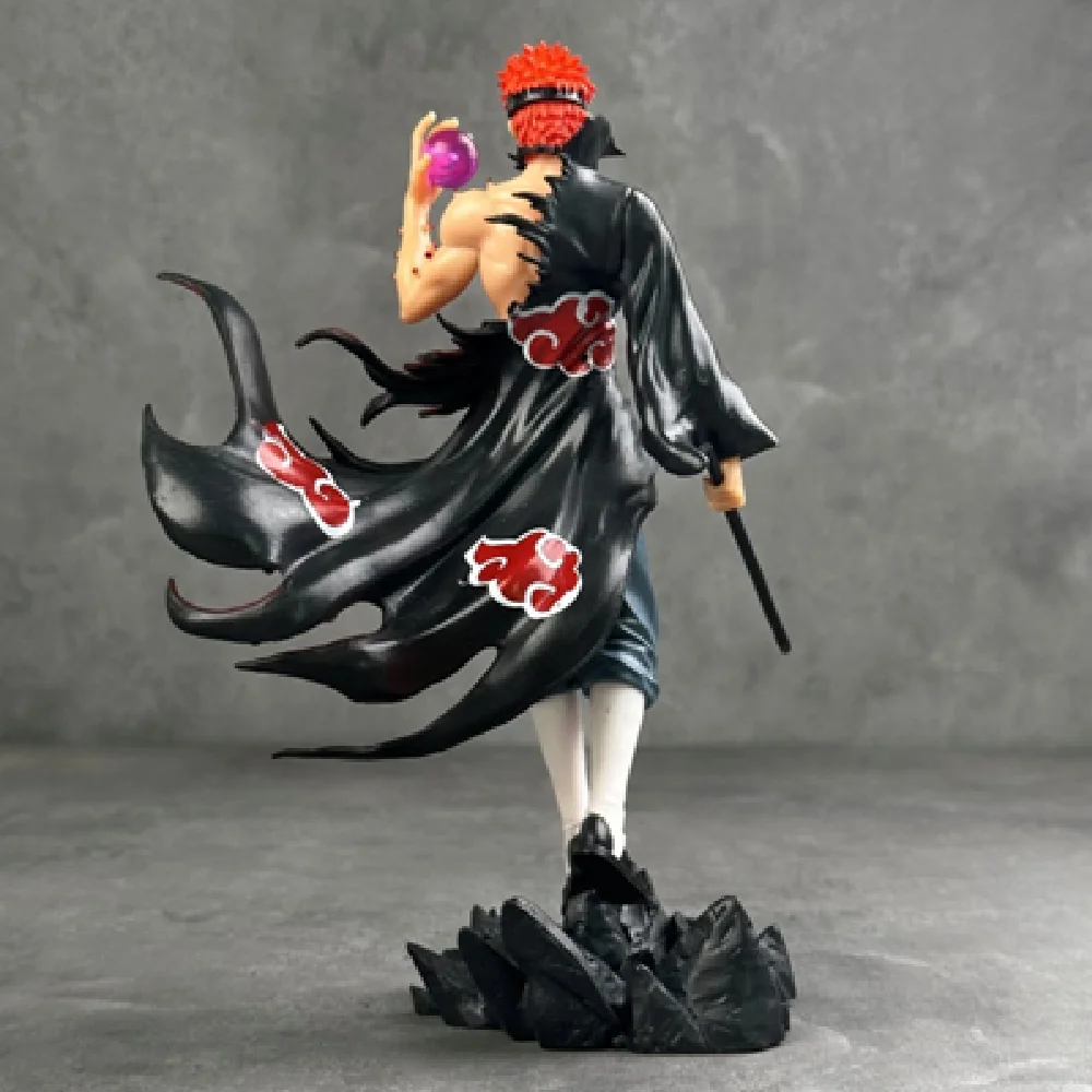 Naruto Anime PVC Figure: Uzumaki, Pain, and Uchiha Sasuke Collectible Statue