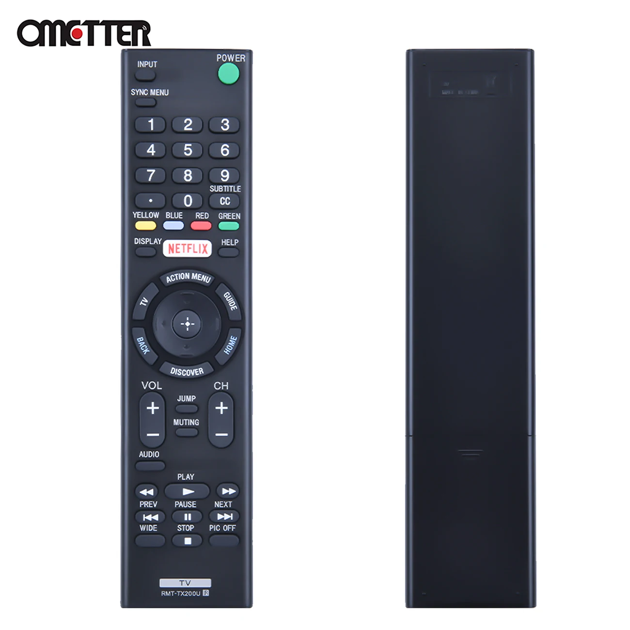 New Sony RMT-TX300P Remote Control For XBR-65X900E & Other LCD TVs - 433MHz 5 thumbnail image