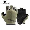 ROCKBROS Cycling Gloves Bike Shockproof Half Finger Gloves Breathable Anti-shock Bike Short Gloves Summer High Elasticity Gloves 1