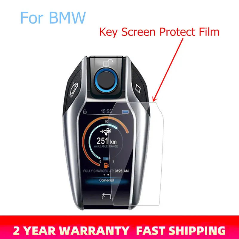 Durable Car Key Screen Protective Film - Anti-Scratch Sticker