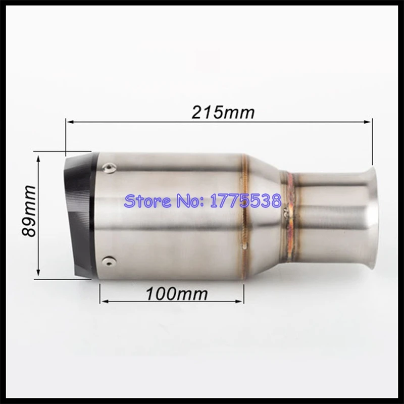 For KTM 1290 Super Duke GT 2016-2023 for KTM 1290 Super Duke 2016-2023 Motorcycle Exhaust Escape Moto Slip on Middle Link Pipe - Image 2