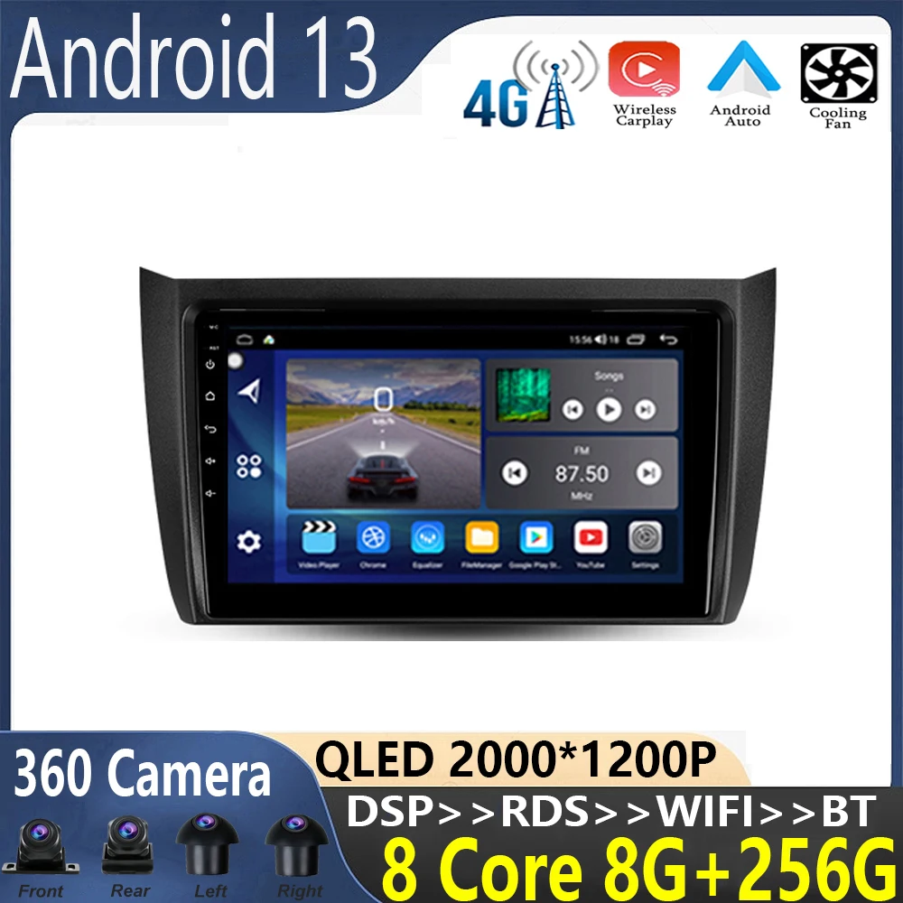 

Автомагнитола 9 дюймов, Android 13, для Lifan 620EV 650EV 2015-2019, мультимедийный видеоплеер, навигация No 2din, 2 Din, DVD-адаптер для авто