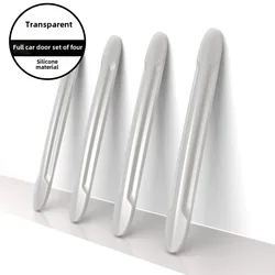 Invisible Flexible Car Door Edge Guard - Waterproof Self - Adhesive Anti - Collision Protection (4 Pieces) (Transparent 4pcs)
