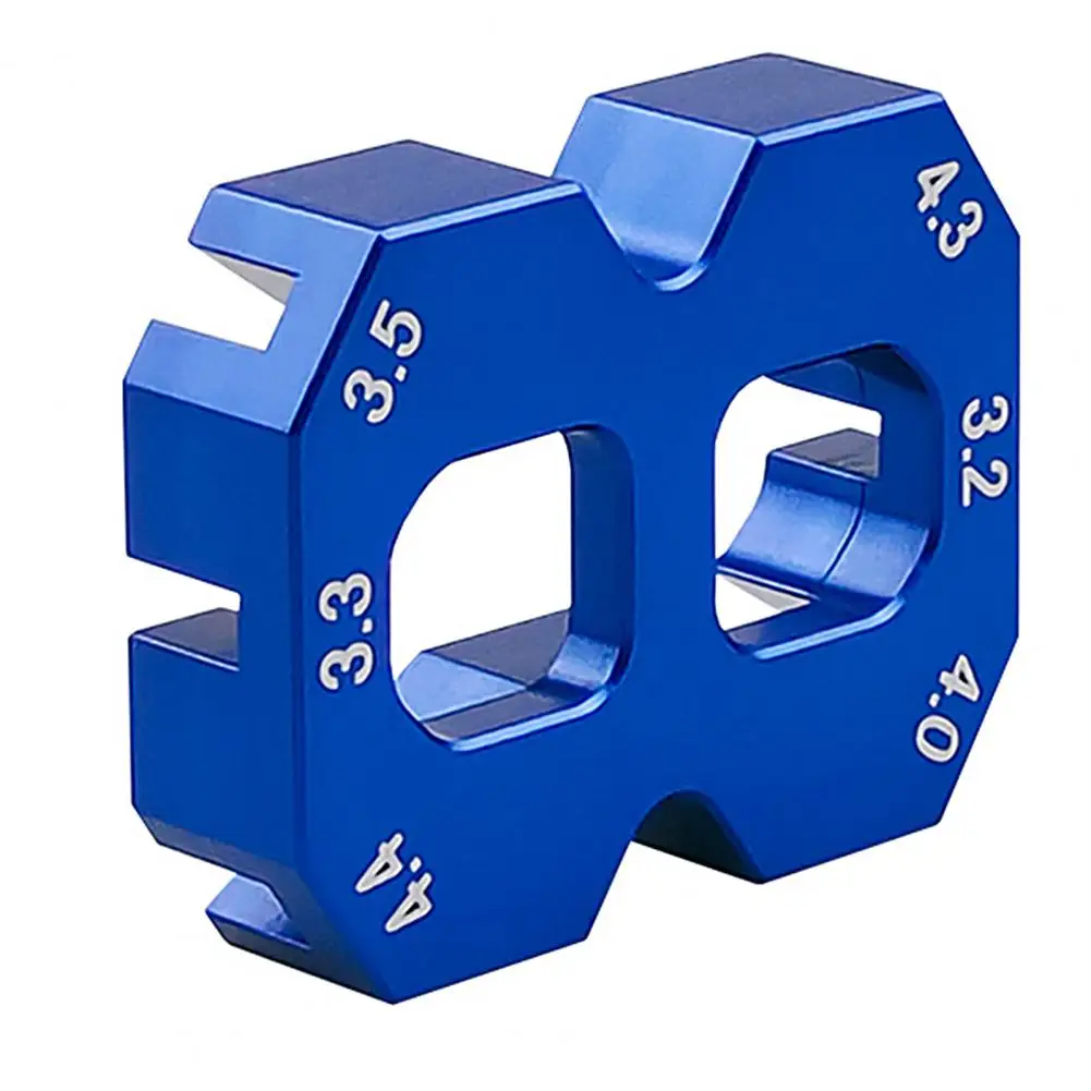 Chiave Per Raggi Da Bicicletta, Attrezzo Per Raggi, Chiave Universale Per Raggi Attrezzo Per Raggi Per Bicicletta Calibro 10 15 Per Bicicletta Veicolo Elettrico Argento E Blu 95137455
