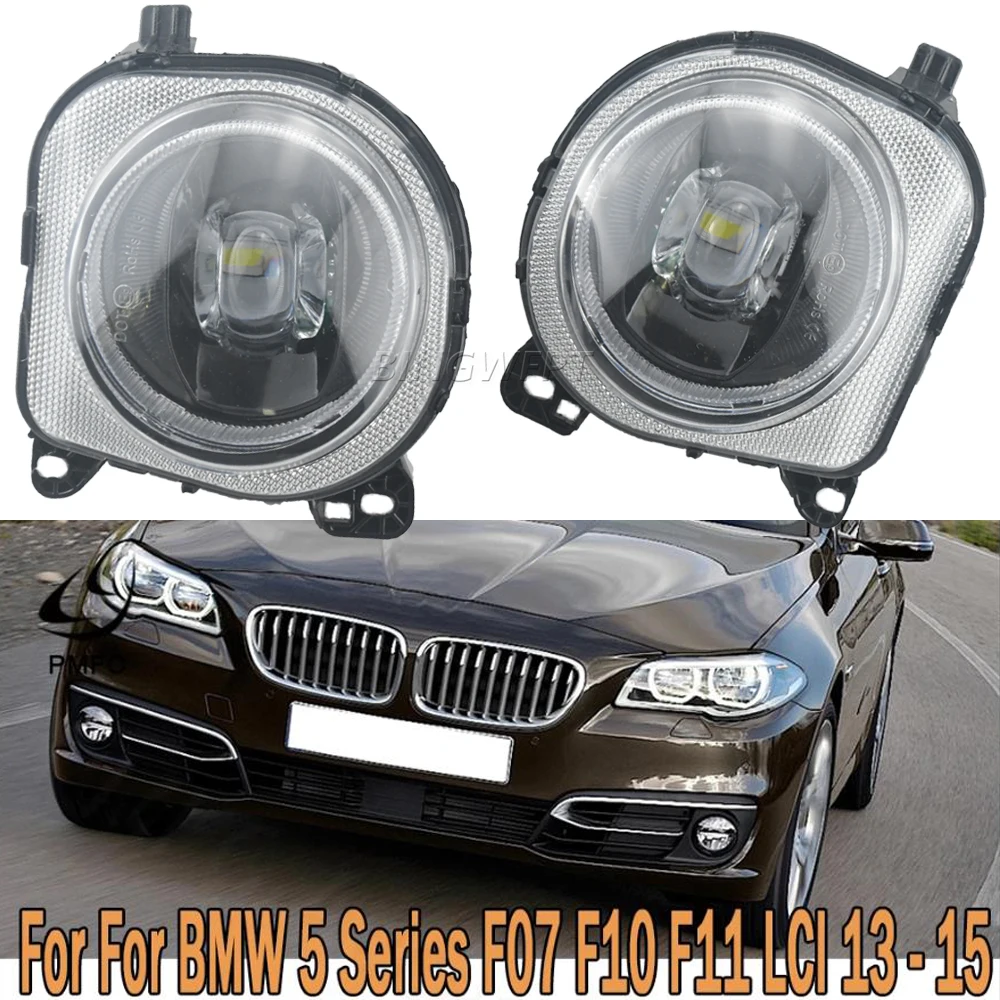 

2 шт., противотуманные фары для переднего бампера BMW 5 Series F07 F10 F11 LCI 528i 535i 550i 2013-2015 63177311293 63177311294