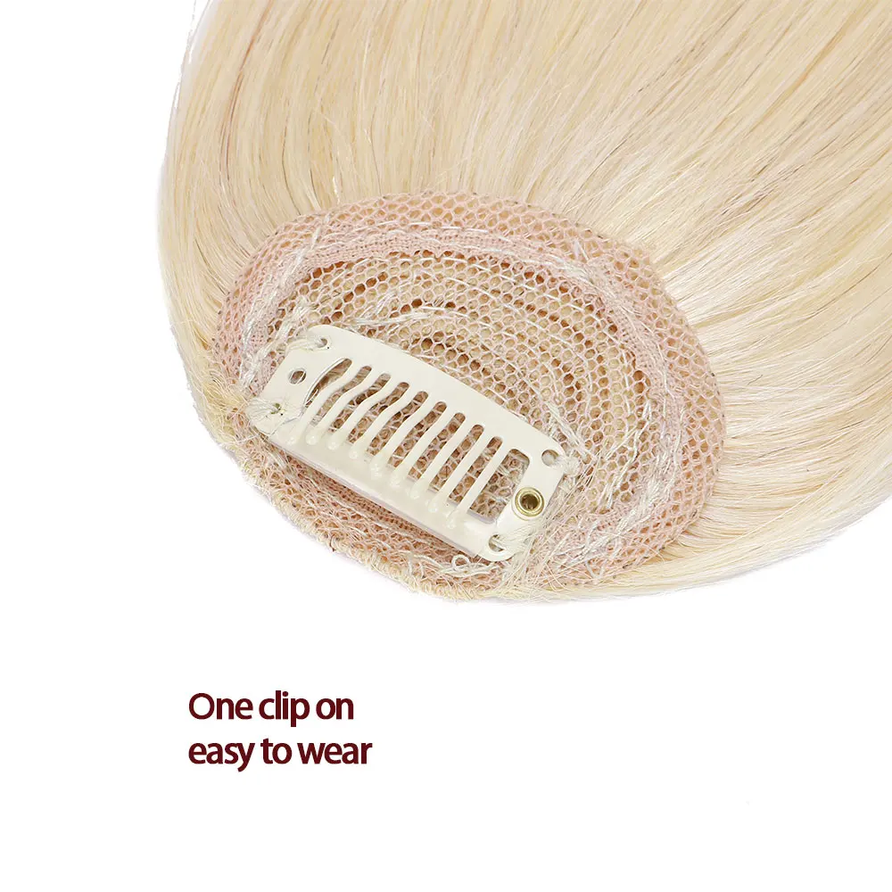 Human Hair Bangs for Women Girls