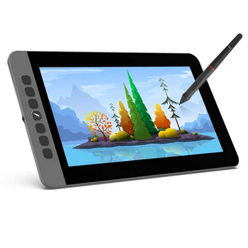 AP1106 LCD Graphics Drawing Tablet Monitor 11.6 Inch Size 1920*1080 Display 8192 Pressure Level Passive Support Windows MacOS