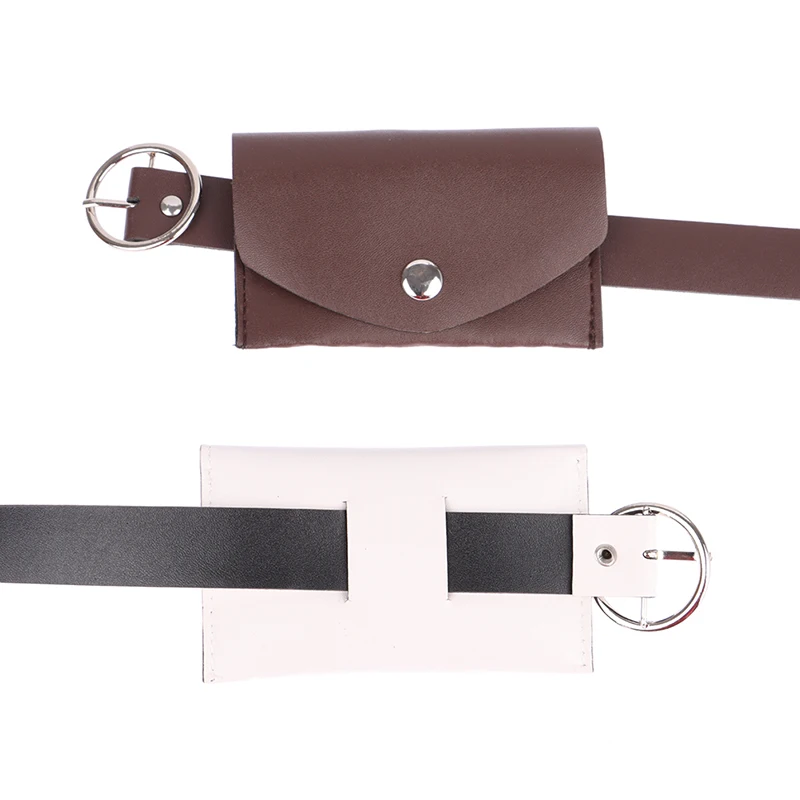 Waist Bag Adjustable PU Waist Pack Metal Buckle Wallet Phone Pouch Ladies Decorative Belts 100CM