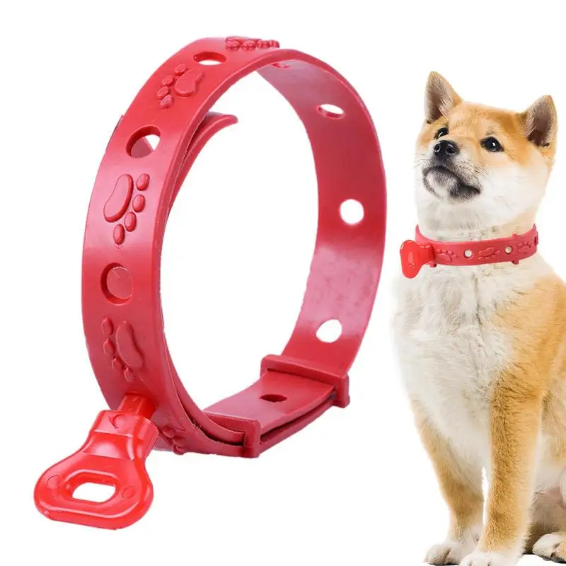 

1 шт. ошейник-Тик для собак, регулируемый ошейник для больших домашних животных, щенков, кошек, собак, защита от комаров, насекомых, защитный ошейник, аксессуары для собак