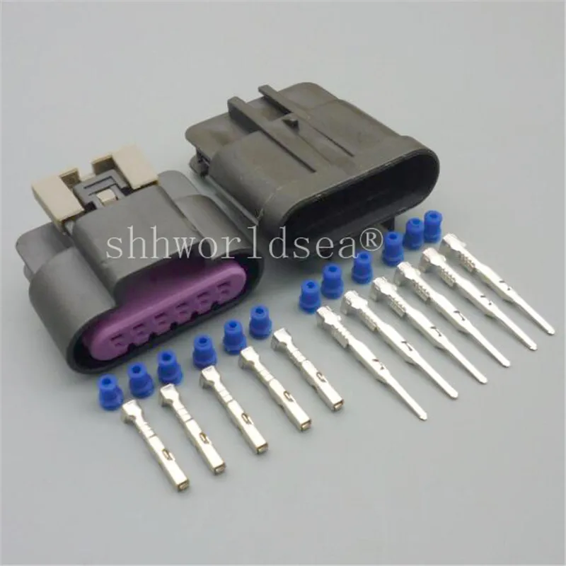 

1Sets 6 Pin 15326829 15397577 Throttle Position Sensor Socket Accelerator Pedal Position Sensor Plug For LS3 LS7 CTS-V