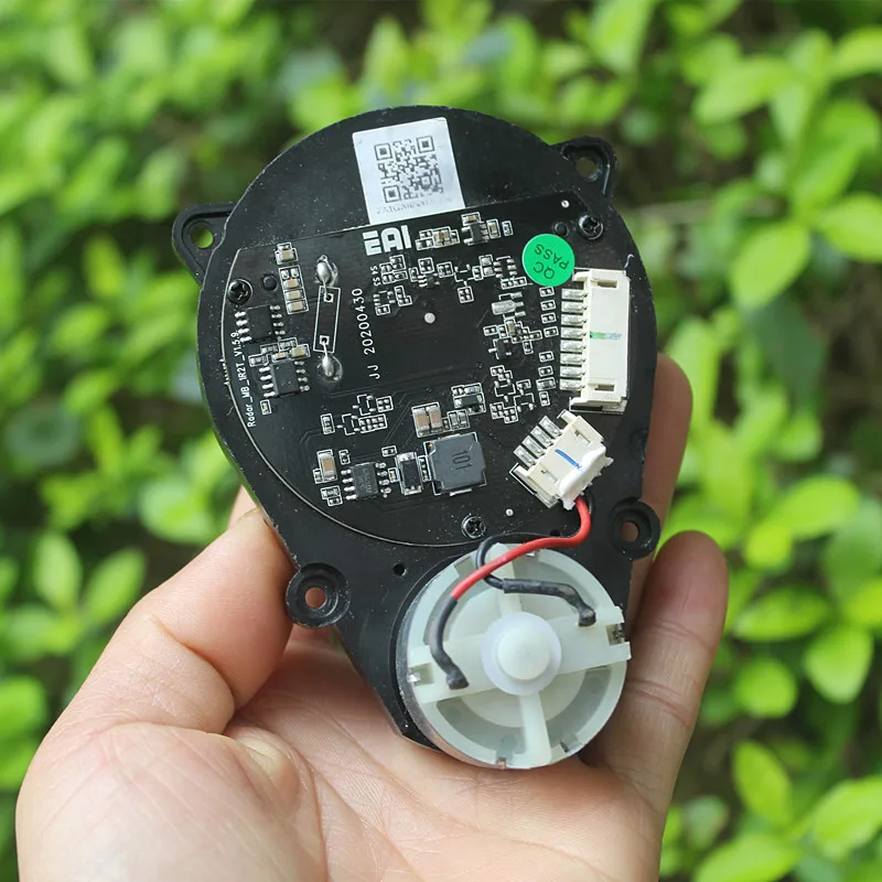 Disassembling the 360 degree LiDAR ranging module sweeping robot composition navigation obstacle avoidance radar no data ava