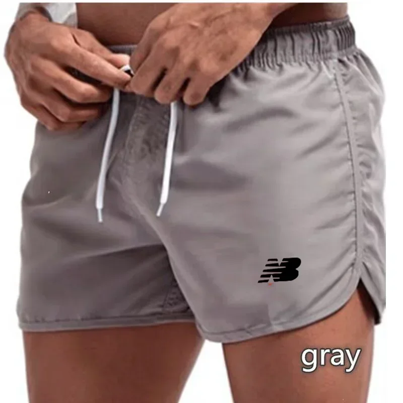 Men's and Women's Quick Drying Swimsuits, Oversized Hot Polyester Luxury Beach Clothing, Fitness and Running Shorts,