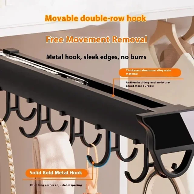 ZEXEF ดึงหม้อและกระทะชั้นเก็บตู้ครัว Push-Pull หม้อ Locker Push-Pull Rack ห้องครัว 5