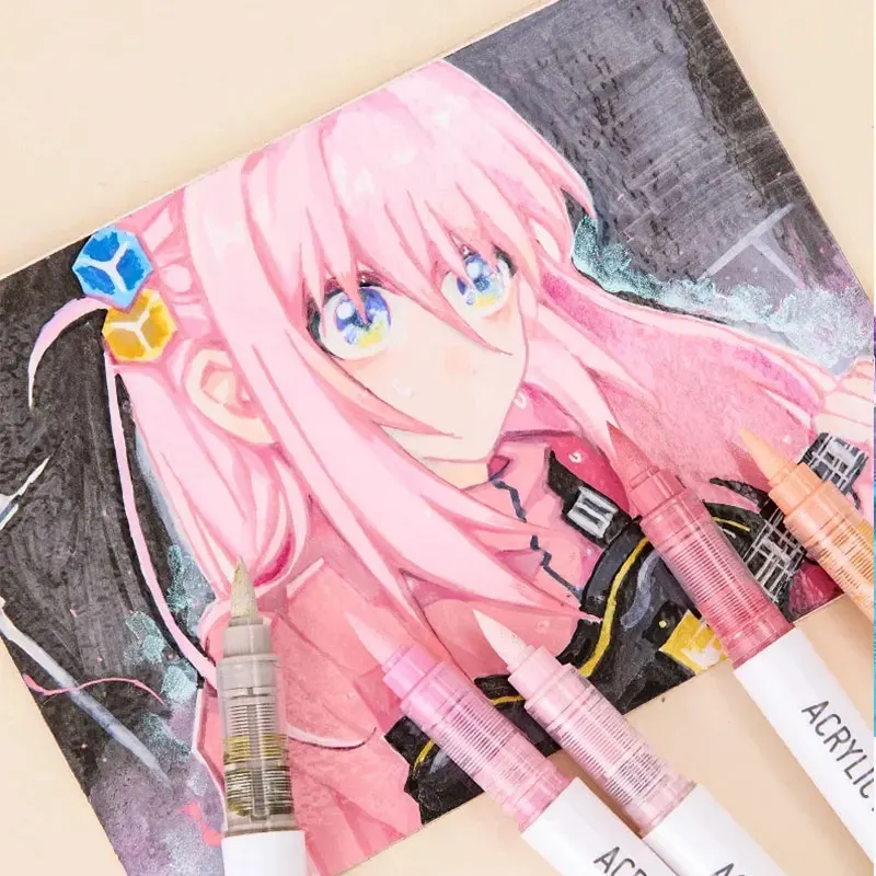 Acrylic Marker Set 4