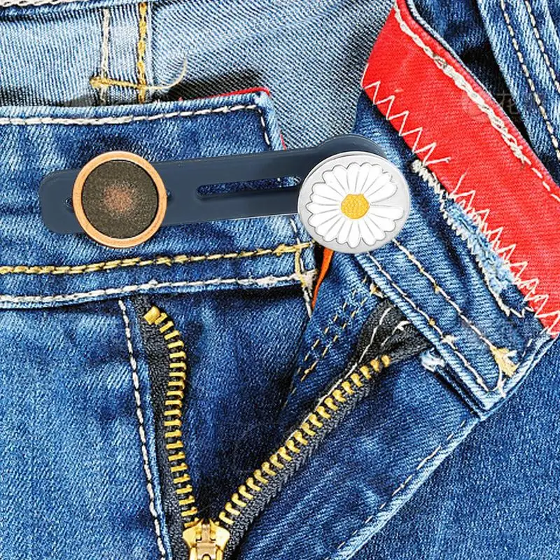 Button Extender Removable Waistband Extenders Pants Waist Extender Reusable Jeans Button Extender Jean Waist Stretcher tool