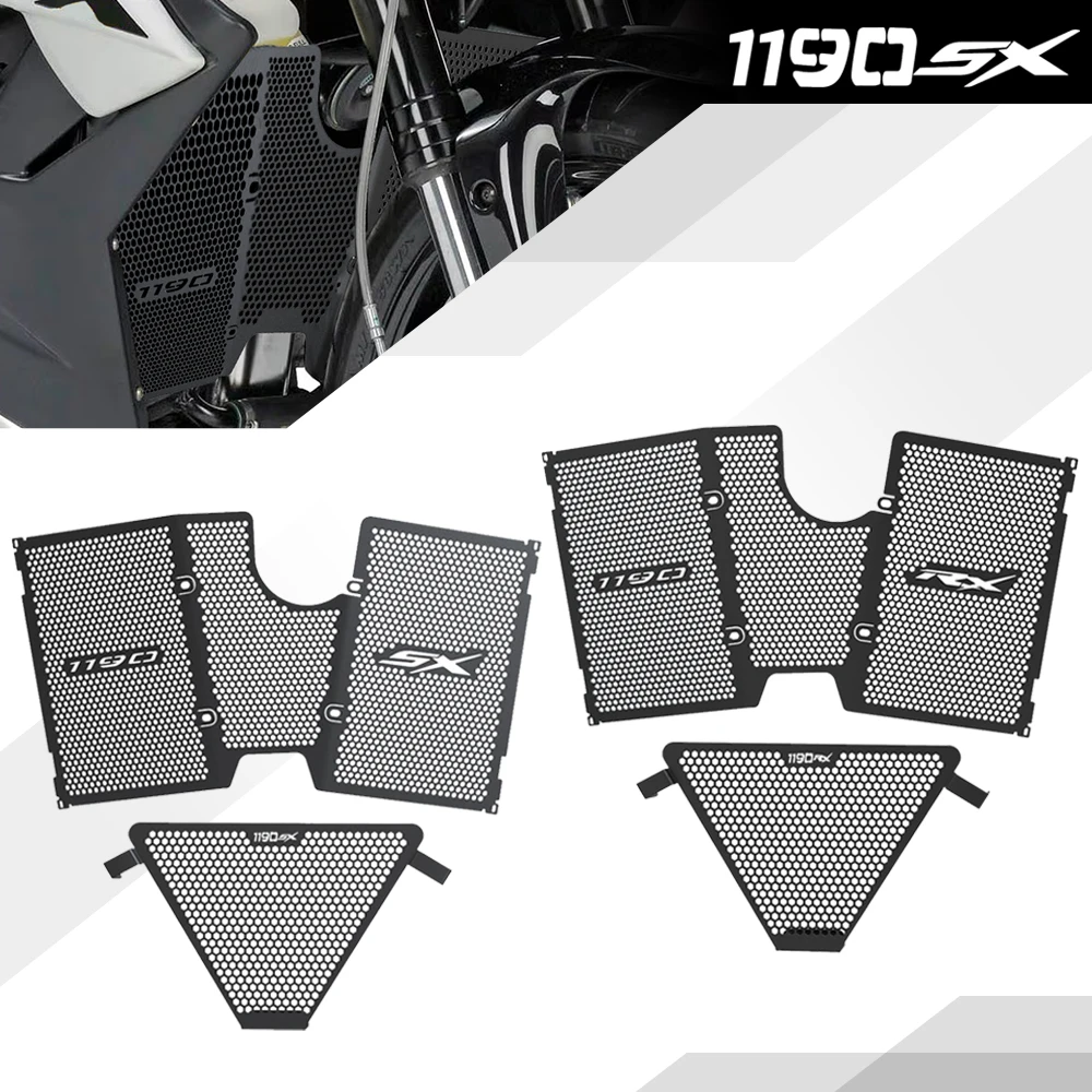 

For Erik Buell Racing EBR 1190SX 1190RX 1190 SX RX 2014-2024 Motorcycle Radiator Grille Guard Cover Oil Cooler Guard Protection