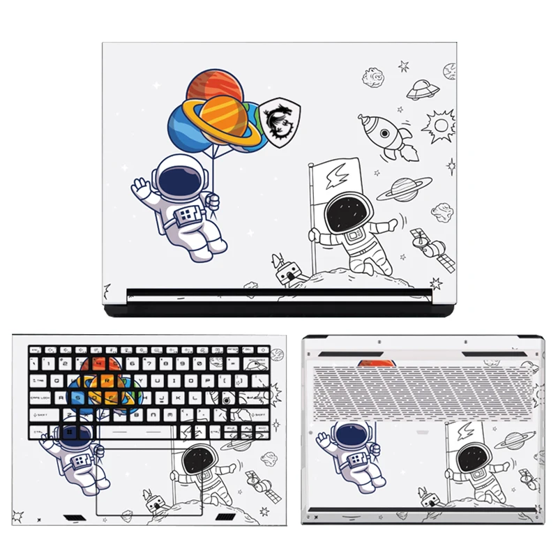 Laptop Stickers for MSI Stealth 16 Studio A1V Vinyl Skin for MSI Stealth 14 16 17 Studio A13V 15M B12UE Decal