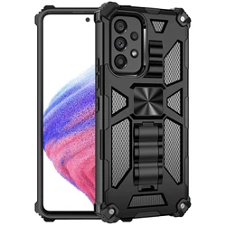 Robuuste Camouflage Kickstand Telefoonhoes met Militaire Klasse Bescherming