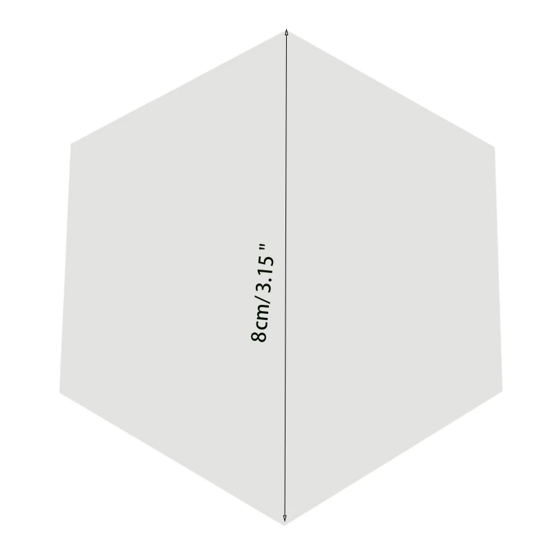 New 20pcs Clear Hexagon Acrylic Place Card Names for Wedding Party Event Decor Blank Guest Name Cards Table Settings Cards
