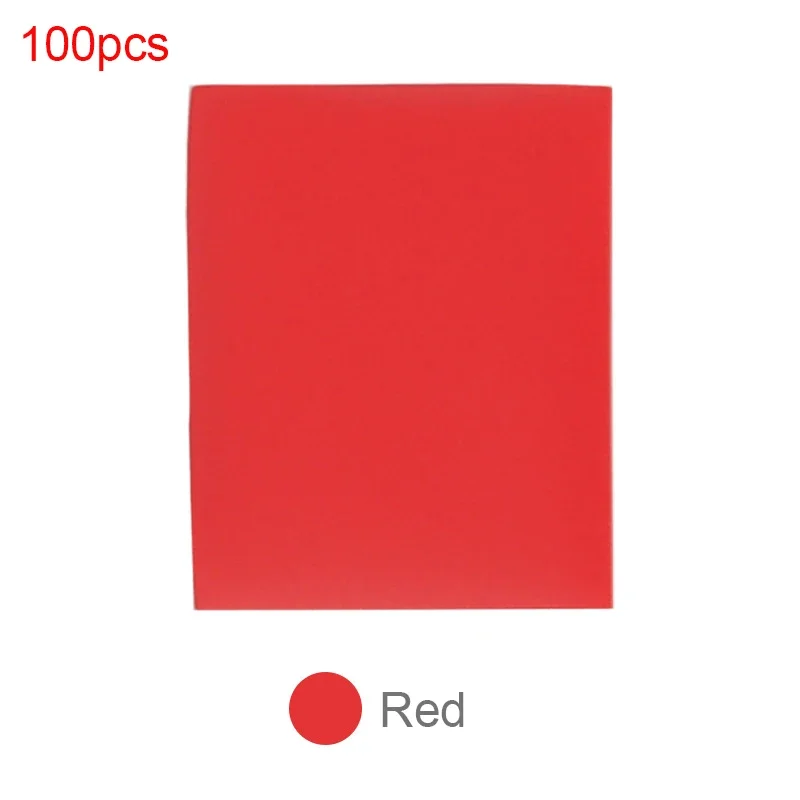 100pcs red