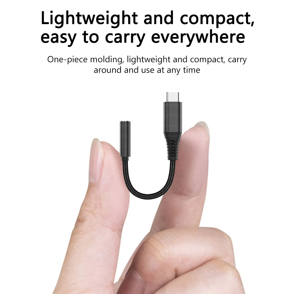 USB Type C To Earphone Jack Adapter For Samsung