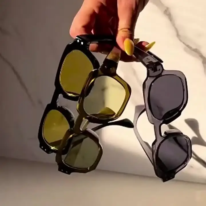 OVOYAN Многоугольные солнцезащитные очки