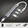 4 Ports USB 3.0 HUB TYPE-C HUB Multi USB Splitter Type-C 5Gbps High Data Transmission USB 3.0 OTG Adapter for Laptop Macbook Pro 1