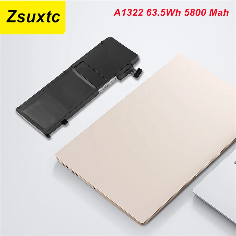A1322 A1278 Battery For Apple Macbook Pro 13" 2009 2010 2011 2012 Mb991Ll/A Mb990Ll/A Mb990J/A Mc700 Mc374 Md101 Md314