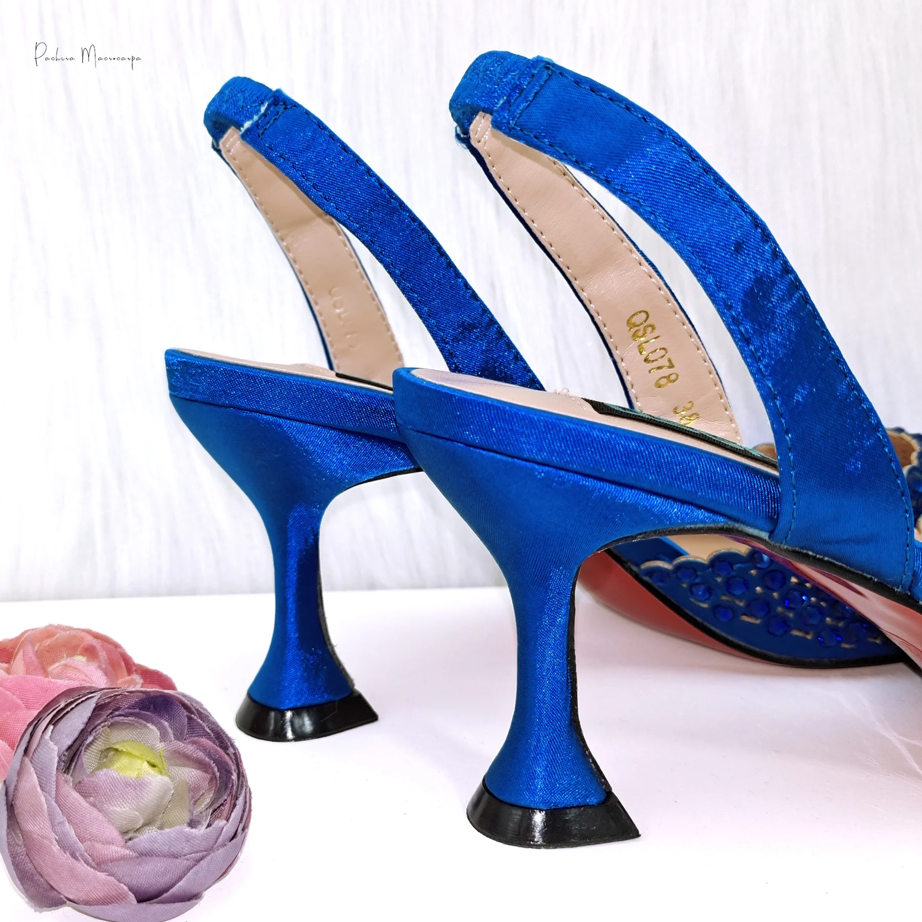 Evening Shoes And Bag! Italian Design Nigeria Ladies Square Bag 