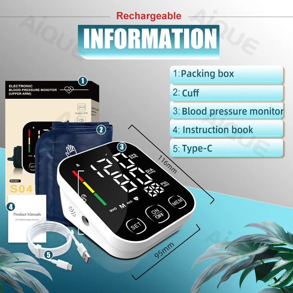 Blood Pressure Monitor Meter blood pressure monitor blood pressure meter