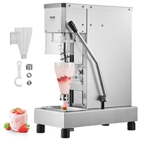 VEVOR Ice Cream Blender 750W High-Speed Ice Cream Maker Mixer Stir Machine 304 Stainless Steel Ice Cream Shaker with Long Handle 1